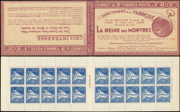 ALGERIE Carnet C47-1 : 50c. Bleu, S. 144, LA REINE Des MONTRES, TB - Sonstige & Ohne Zuordnung