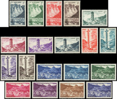 ** ANDORRE 138/53 : La Série Paysages, TB - Unused Stamps