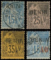 BENIN 6 Et 15 Obl. Et N°8 Et 10 *, B/TB - Sonstige & Ohne Zuordnung