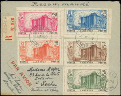 Let CAMEROUN 192/96 Obl. Càd 9/1/40 S. Env. Par Avion, TB - Autres & Non Classés