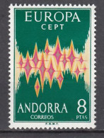 Spaans Andorra Europa Cept 1972 Postfris - 1972
