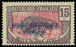 * CONGO 77a : 15c. Violet Et Rose, DOUBLE Surcharge, TB - Sonstige & Ohne Zuordnung