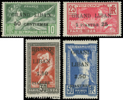 * GRAND LIBAN 18/21 : Série J.O 1924, TB - Autres & Non Classés