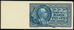 ** MAROC PA 40a : 1f50 + 1f50 Bleu, NON DENTELE Bdf, TB - Other & Unclassified