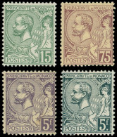 * MONACO 44/47 : Prince Albert 1er, TB - Unused Stamps