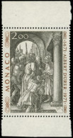 ** MONACO 876A : Albert Dürer, NON EMIS, Bdf, TB - Nuovi