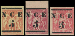 * NOUVELLE CALEDONIE 6/7A, N°7A (*), TB - Unused Stamps