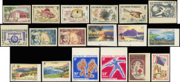 ** POLYNESIE FRANCAISE 12, 14, 17/25 Et 27/34, NON DENTELES, TB - Unused Stamps