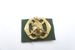 Militaria - INSIGNIA : Cap Badge : Regiment Geneeskundige Troepen Wapens En Dienstvlakken - Nederland - Baret Embleem - Autres & Non Classés