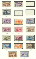 SAINT PIERRE ET MIQUELON 212/31 (sf. N°214, 216, 217, 230 Et 231), Tous Obl., Surch. En Rouge NOEL 1941 FRANCE LIBRE, TB - Used Stamps