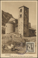 Let ANDORRE ESPAGNOL 29 : 5c. Sépia, Obl. CANILLO 25/7/43 S. CM, TB - Other & Unclassified