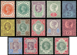 * GRANDE BRETAGNE 91/104 : Victoria De 1887-1900, TB - Unused Stamps