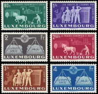 ** LUXEMBOURG 443/48 : Europe Unie, TB - Neufs