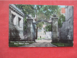 Memorial Gate Yale University.     New Haven .  Connecticut     Ref 6189 - New Haven