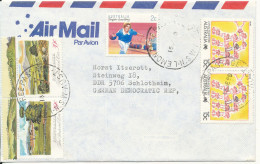 Australia Cover Sent Air Mail To Germany DDR 15-9-1989 - Lettres & Documents