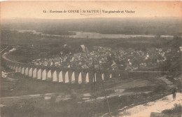 FRANCE - Environs De Cosne - St Satur - Vue Générale Et Viaduc - Carte Postale Ancienne - Nevers