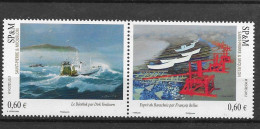 SPM St Pierre & Miquelon N° 1053 & 1054 Paire Neuve ** MNH - Nuevos