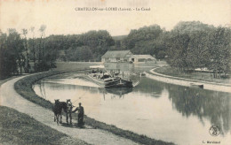 FRANCE - Chatillon Sur Loire - Le Canal - Carte Postale Ancienne - Chatillon Sur Loire