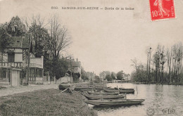 FRANCE - Samois Sur Seine - Bords De La Seine - Carte Postale Ancienne - Samois