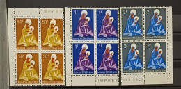 CONGO BELGE / COB 362/364 En Bloc De 4  / MNH - Ungebraucht