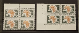 CONGO BELGE / COB 365/366 En Bloc De 4  / MNH - Nuevos