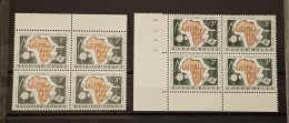 CONGO BELGE / COB 365/366 En Bloc De 4  / MNH - Unused Stamps