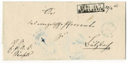 1865, Postablage Von Büdingen , , Dienst-Bf. , # A7630 - Brieven En Documenten