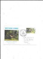 NOUVELLE CALEDONIE N° PA 223 OBL PAYSAGE OUEHOLLE 7.9.83 - Lettres & Documents