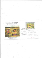 NOUVELLE CALEDONIE N° PA 245 OBL SUR FDC 8/11/84 - Covers & Documents