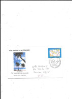 NOUVELLE CALEDONIE N° PA 322 OBL SUR FDC TOURISME 15.3.95 - Brieven En Documenten