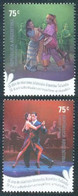 Argentina 2005 Thailand Joint Issue Dance Complete Set MNH - Nuevos