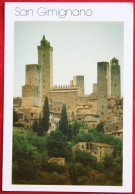 Delcampe - AK SAN GIMIGNANO Siena Panorama Reverchon Publication Italia Voyagee Used Antique Postcard A182 - Siena