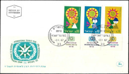 Israel 1967 FDC International Tourist Year [ILT241] - Cartas & Documentos