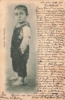 CARTE PHOTO - Un Enfant Pieds Nus - Carte Postale Ancienne - Photographs