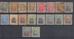 BRITISH SOUTH AFRICA RHODESIA 1913-19 20 VALORI USATI / SENZA GOMMA - Southern Rhodesia (...-1964)