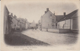 BAUGY (18) -  Rue Du Château - 1905 - état Correct - Baugy