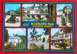 AK Rosbach Sieg Im Windecker Landchen  Windeck 1 Verlag Schoning & CO Deutschland BRD Gelaufen Used Postcard A188 - Windeck