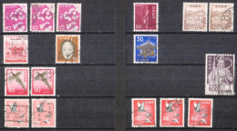JAPON 1961 - 17 Timbres - Usati