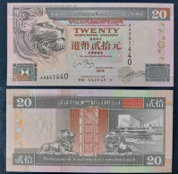 Hong Kong 20 Dollars 1997 P285 UNC - Hong Kong