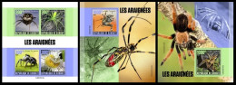 Djibouti  2023 Spiders.  (218) OFFICIAL ISSUE - Spinnen