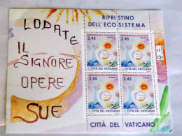 VATICAN 2023, DECENNIO RIPRISTINO ECOSISTEMA MINISHEET MNH** - Neufs