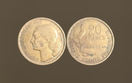 France 20 Francs 1951 SUP - 20 Francs