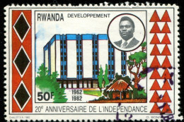 Pays : 415 (Rwanda : République)  Yvert Et Tellier N° :  1058 (o) - Usati