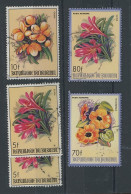 1986 Fleurs Bloemen Flowers  Singles Ø. ** Bonne Qualité Poste Et Avion - Usados
