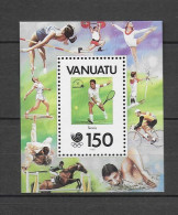 P3 Tir à L' Arc Archery Bloc Neuf ** Vanuatu Tennis Cyclisme Haltérophilie - Bogenschiessen