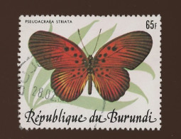 1984 Papillons Vlinders Scmetterlingen   65 F Ø. ** Bonne Qualité - Gebruikt