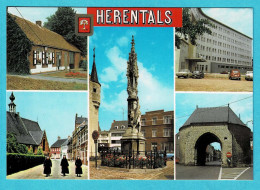 * Herentals - Hérenthals (Antwerpen - Anvers) * (Boekhandel Ostyn - Foto Cine Van Geel P 114/1) Groeten Uit, Oldtimer - Herentals