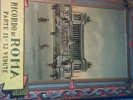 ROMA Libretto Turistico Con Piantina, Vedute Generali, Foto E Descrizioni Copertina Rigida Illustrata     1950 JO3204 - Panoramische Zichten, Meerdere Zichten