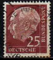 1954 Germania Federale - Francobollo Usato / Used - N. Michel 186 - Gebraucht