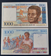 Madagascar 1000 Francs Year ND P76b UNC - Madagaskar